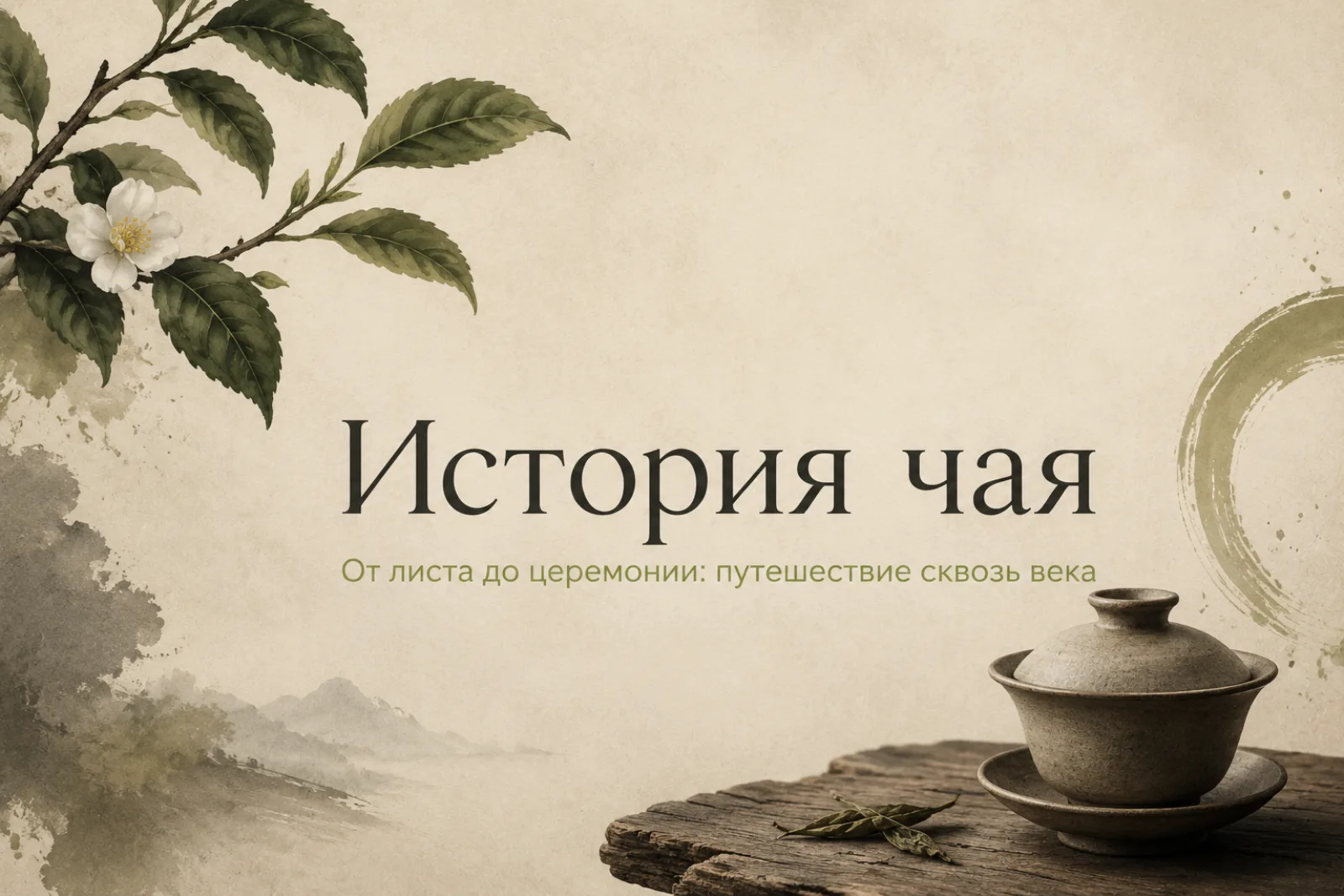История чая